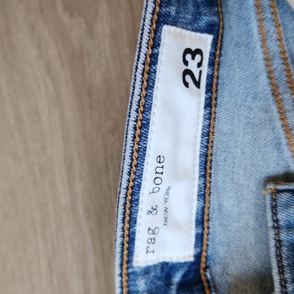 Rag & Bone Mid-rise skinny jeans size 23 NWT - Picture 5 of 6